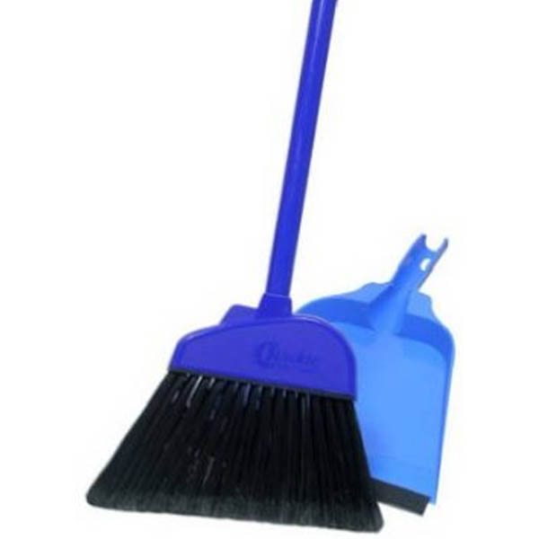 Quickie Angle Broom and Dustpan Set
